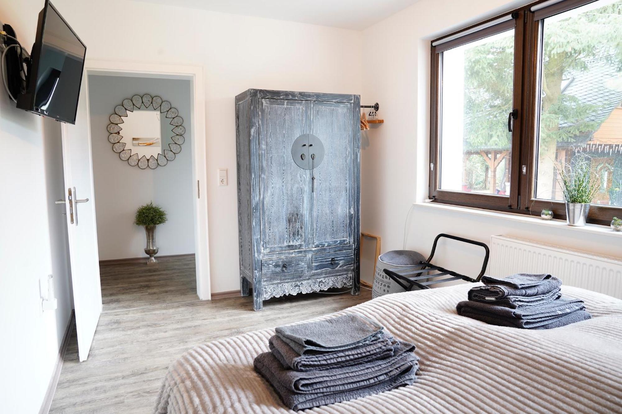 Wellness Am Morgengau Mit Whirlpool Und Sauna Rotterode Esterno foto